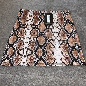 Women’s Pretty Little Things Snakeskin Skirt